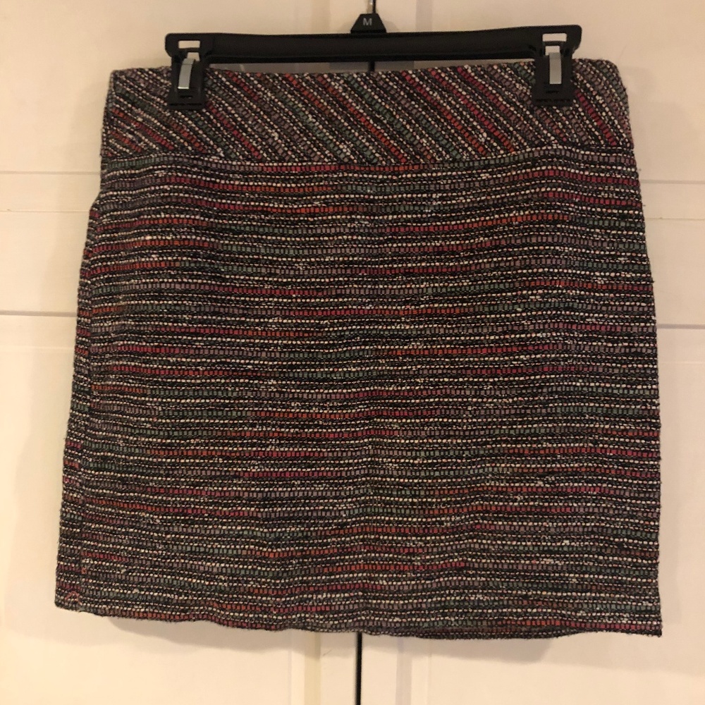 Loft Multi-Color Skirt
